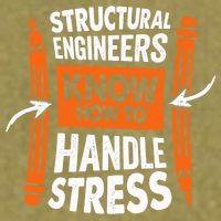 Structural Engineering Design For A Civil Engineer Garment-Dyed Women's Muscle Tee