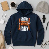 Structural Engineering Design For A Civil Engineer Hoodie