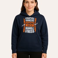 Structural Engineering Design For A Civil Engineer Hoodie