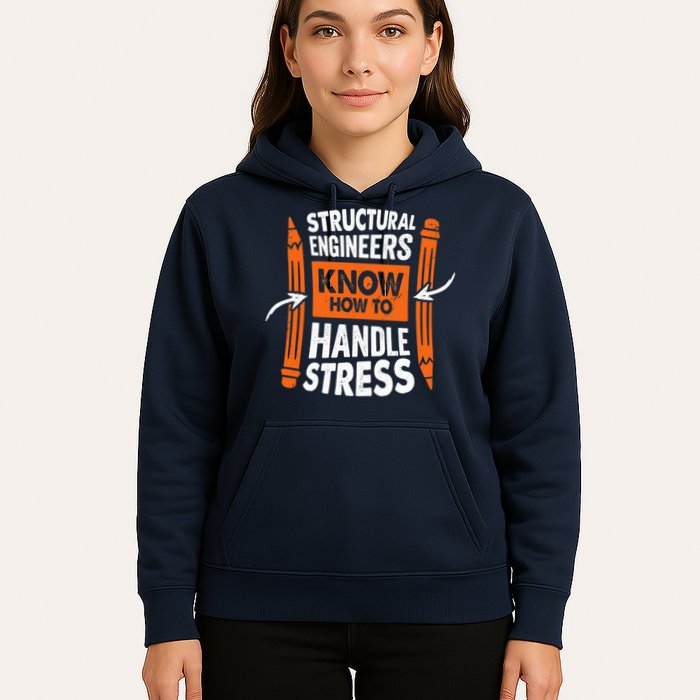 Structural Engineering Design For A Civil Engineer Hoodie