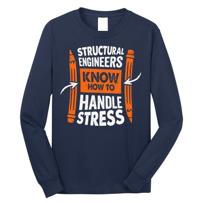 Structural Engineering Design For A Civil Engineer Long Sleeve Shirt