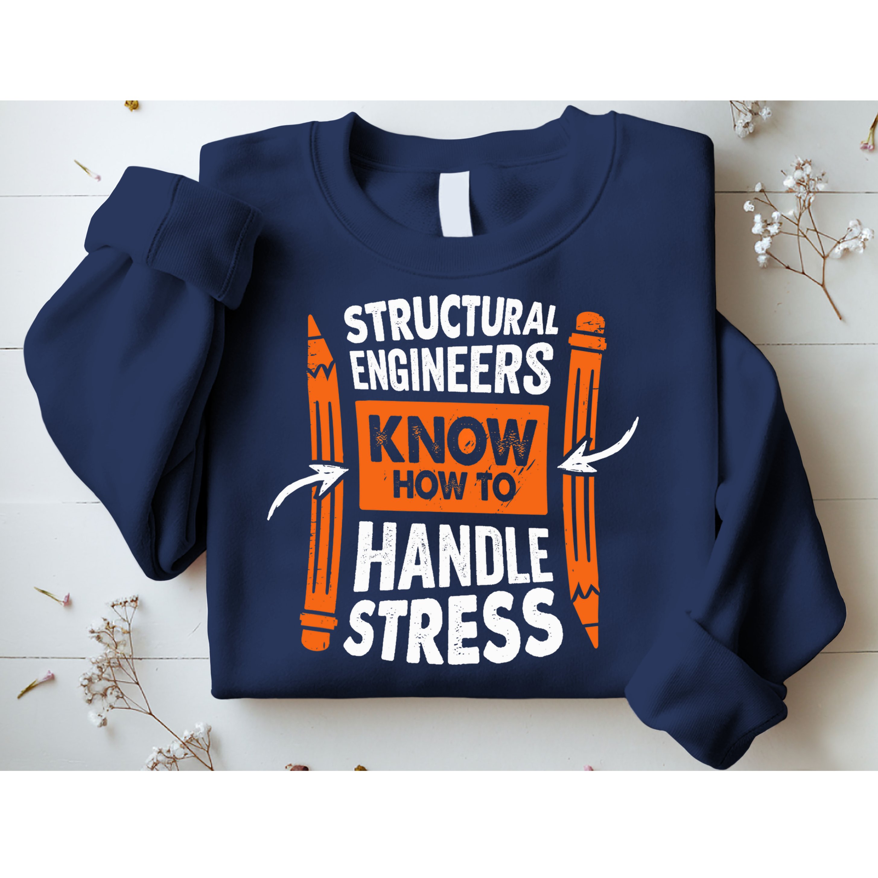 Structural Engineering Design For A Civil Engineer Sweatshirt