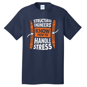 Structural Engineering Design For A Civil Engineer Tall T-Shirt