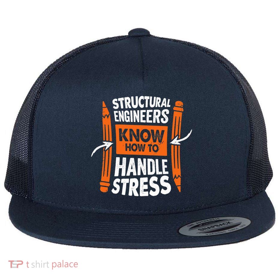 Structural Engineering Design For A Civil Engineer Flatbill Hat
