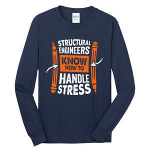 Structural Engineering Design For A Civil Engineer Tall Long Sleeve T-Shirt