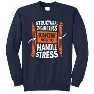 Structural Engineering Design For A Civil Engineer Tall Sweatshirt