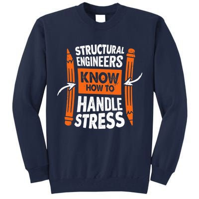 Structural Engineering Design For A Civil Engineer Tall Sweatshirt