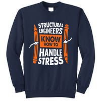 Structural Engineering Design For A Civil Engineer Tall Sweatshirt