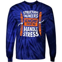 Structural Engineering Design For A Civil Engineer Tie-Dye Long Sleeve Shirt