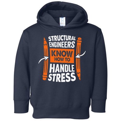 Structural Engineering Design For A Civil Engineer Toddler Hoodie