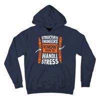 Structural Engineering Design For A Civil Engineer Tall Hoodie
