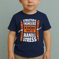 Structural Engineering Design For A Civil Engineer Toddler T-Shirt