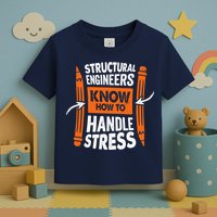 Structural Engineering Design For A Civil Engineer Toddler T-Shirt