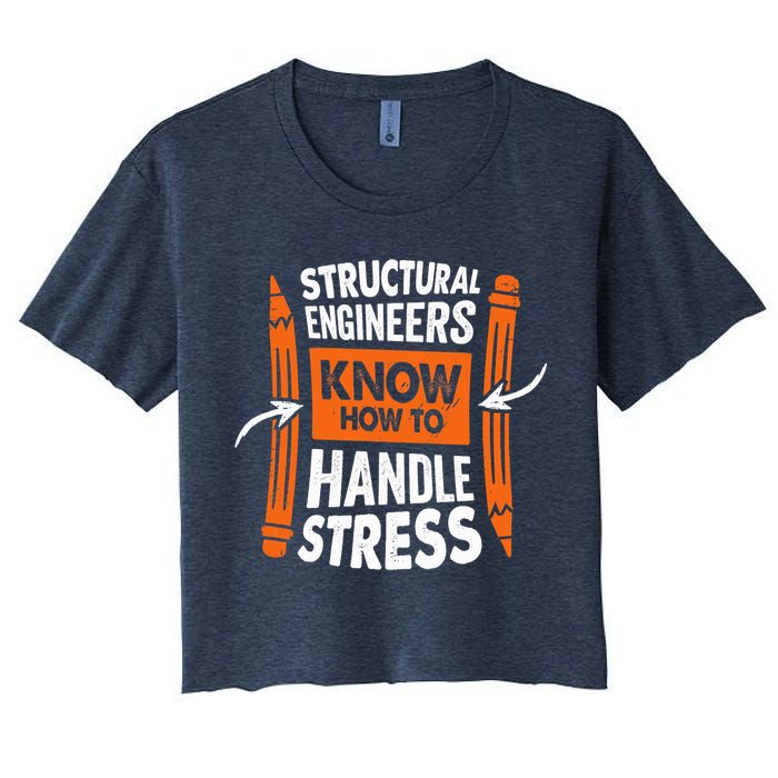 Structural Engineering Design For A Civil Engineer Crop Top
