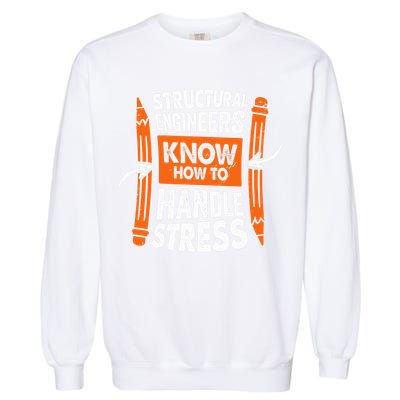 Structural Engineering Design For A Civil Engineer Garment-Dyed Sweatshirt