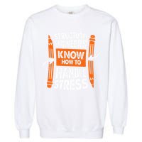 Structural Engineering Design For A Civil Engineer Garment-Dyed Sweatshirt