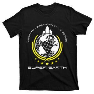 Super Earth Diving Into Hell For Liberty T-Shirt