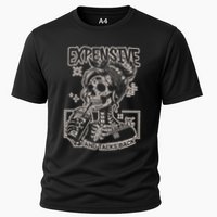 Skeleton Expensive Difficult And Talks Back Performance Shirt