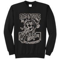 Skeleton Expensive Difficult And Talks Back Sweatshirt
