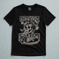Skeleton Expensive Difficult And Talks Back T-Shirt