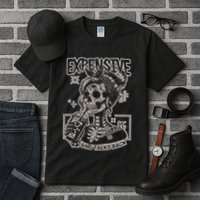 Skeleton Expensive Difficult And Talks Back Tall T-Shirt