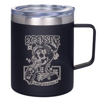 Skeleton Expensive Difficult And Talks Back 12oz Stainless Steel Coffee Mug