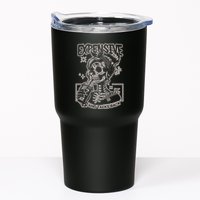 Skeleton Expensive Difficult And Talks Back Tumbler