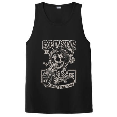 Skeleton Expensive Difficult And Talks Back PosiCharge Competitor Tank