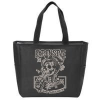Skeleton Expensive Difficult And Talks Back Zip Tote Bag