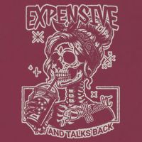 Skeleton Expensive Difficult And Talks Back 16oz Travel Tumbler