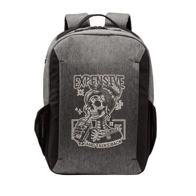 Skeleton Expensive Difficult And Talks Back Vector Backpack
