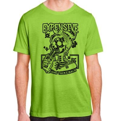 Skeleton Expensive Difficult And Talks Back Mom Adult ChromaSoft Performance T-Shirt