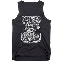 Skeleton Expensive Difficult And Talks Back Mom Tank Top