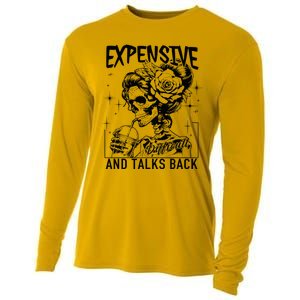 Skeleton Expensive Difficult And Talks Back MotherS Cooling Performance Long Sleeve Crew