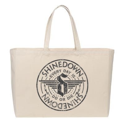 S.H.I.N.E.D.O.W.N Every Day Is Do Or Die Cotton Canvas Jumbo Tote