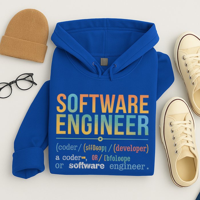 Software Engineer Definition Funny For Coders And Programmer Gift Hoodie