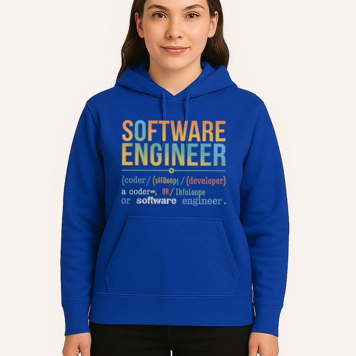 Software Engineer Definition Funny For Coders And Programmer Gift Hoodie