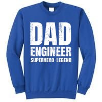 Superhero Engineer Dad Funny Gift Great Gift Sweatshirt