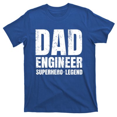 Superhero Engineer Dad Funny Gift Great Gift T-Shirt