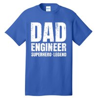 Superhero Engineer Dad Funny Gift Great Gift Tall T-Shirt