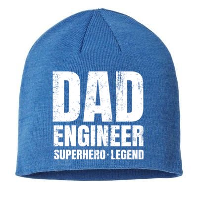 Superhero Engineer Dad Funny Gift Great Gift Sustainable Beanie