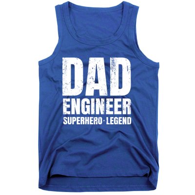 Superhero Engineer Dad Funny Gift Great Gift Tank Top