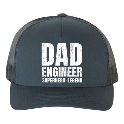 Superhero Engineer Dad Funny Gift Great Gift Yupoong Adult 5-Panel Trucker Hat