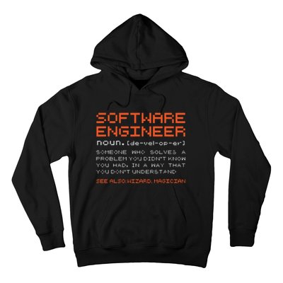 Software Engineer Developer Definition Programming Hoodie