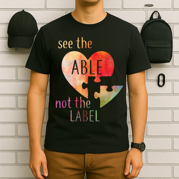See The Able Not The Label Autism T-Shirt