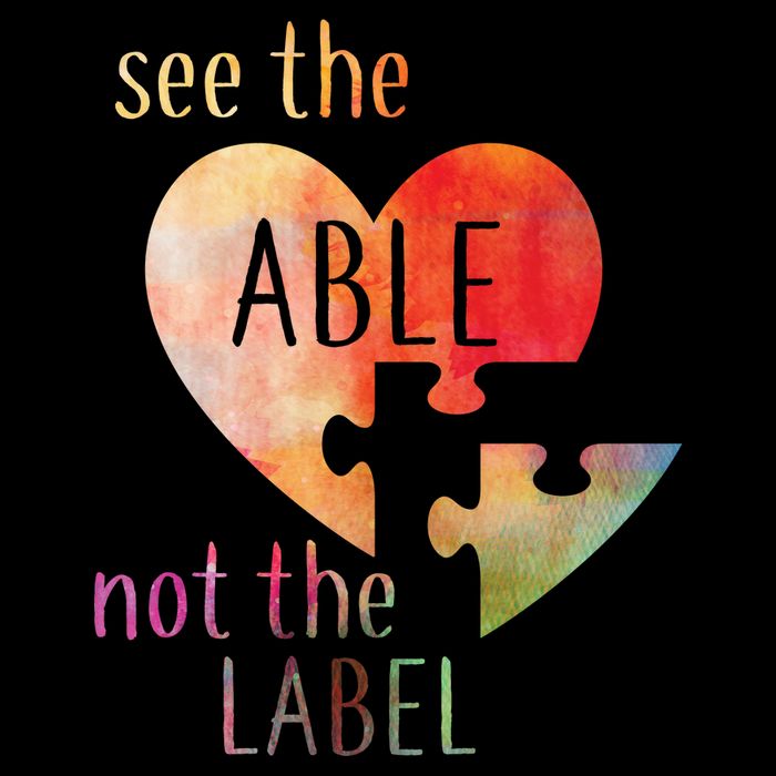 See The Able Not The Label Autism T-Shirt