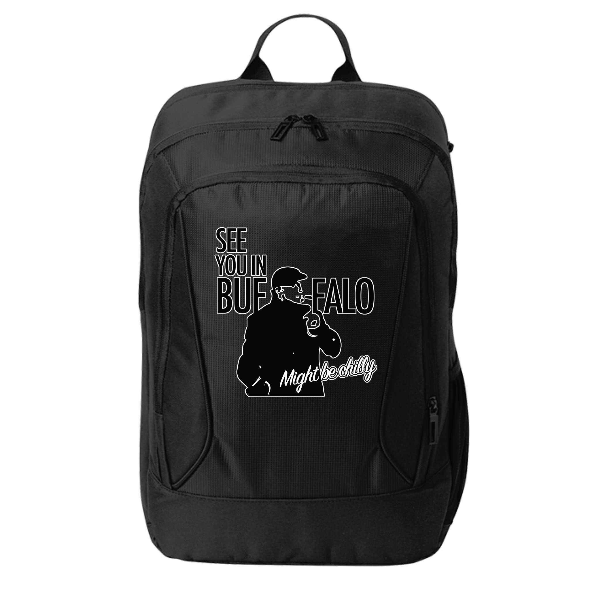 See You In Buffalo Might Be Chilly City Backpack