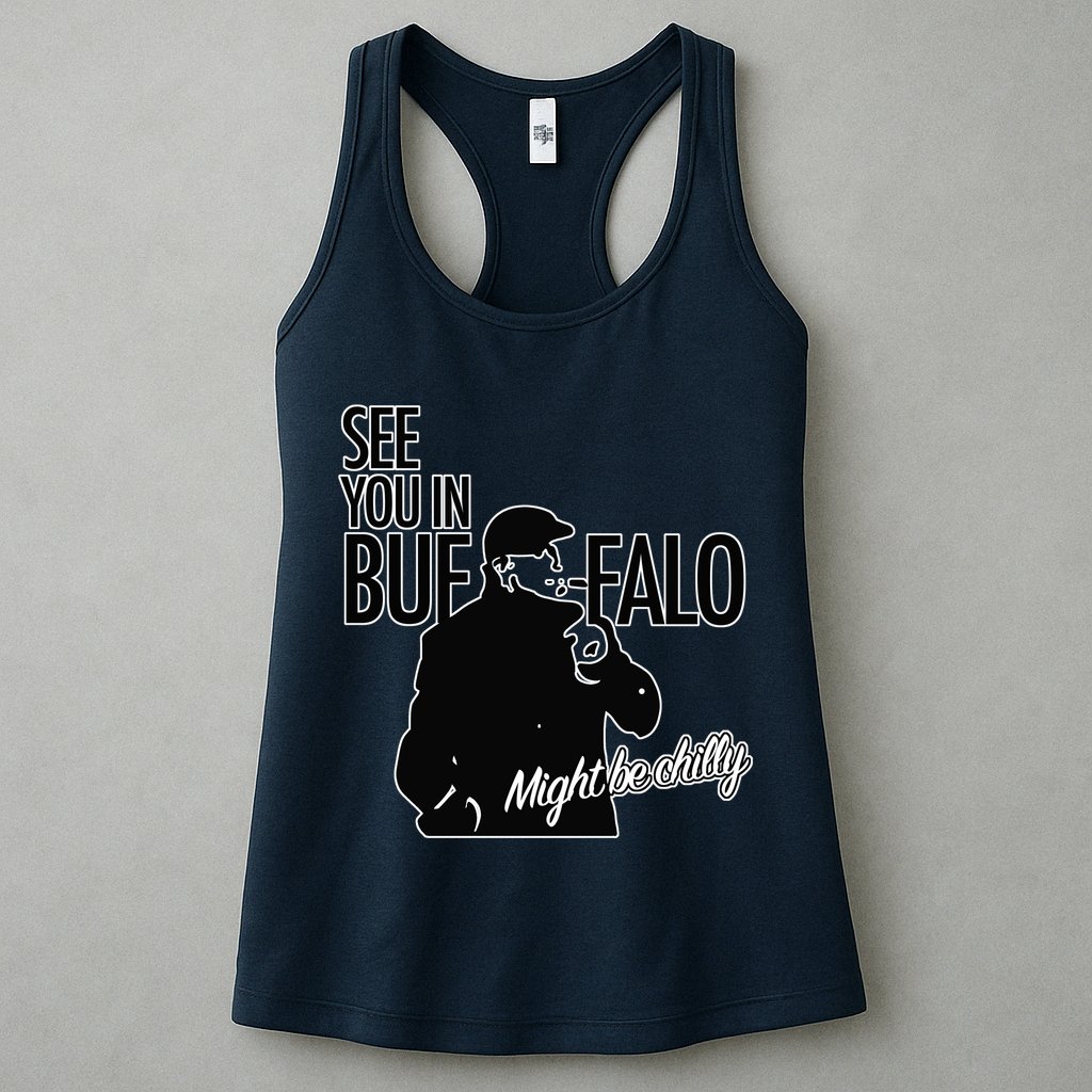See You In Buffalo Might Be Chilly Womens Tank Top