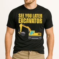 See You Later Excavator Cooling Performance Crew T-Shirt
