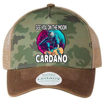 See You On the Moon Cardano Legacy Tie Dye Trucker Hat